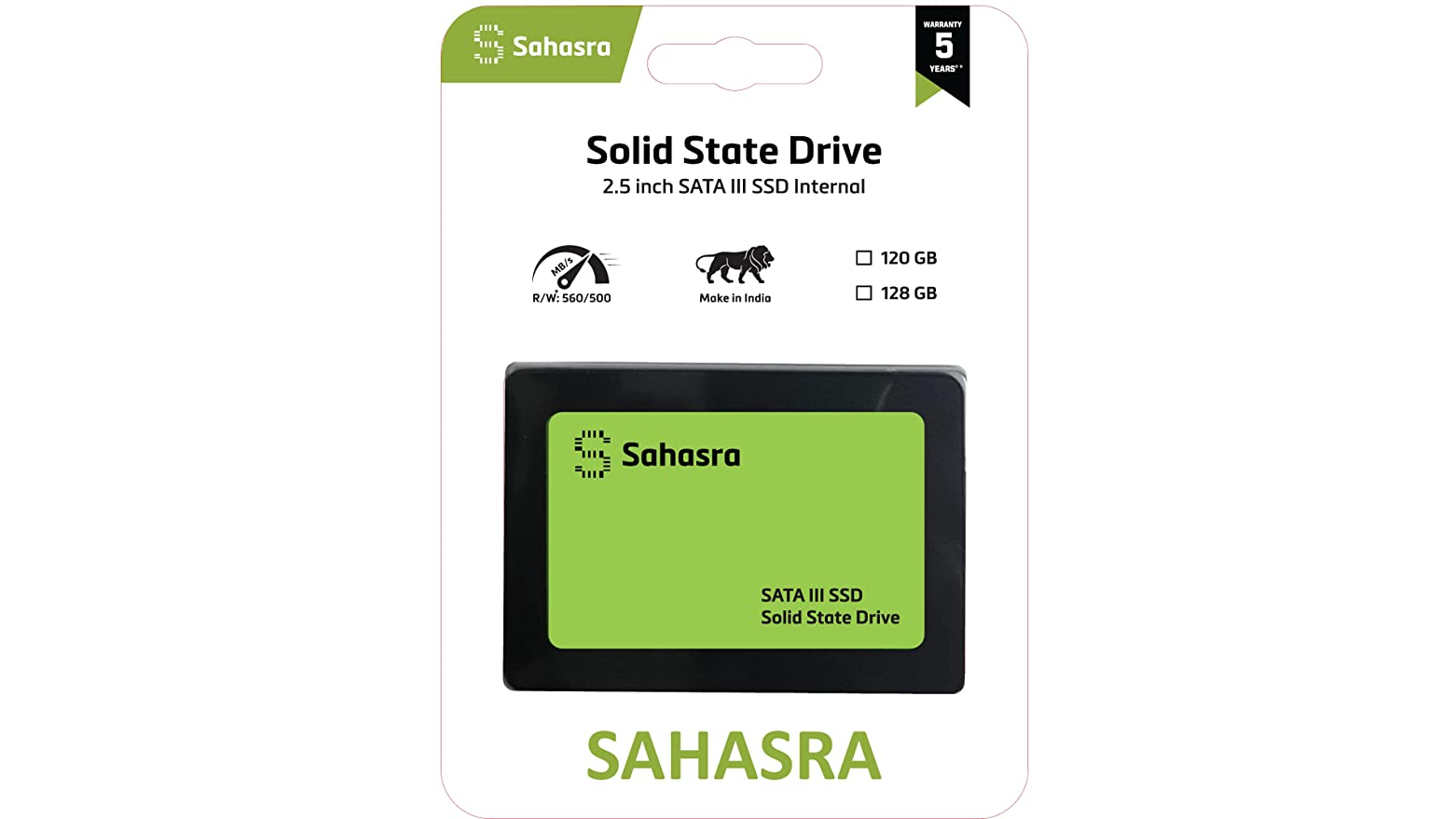 Solid State Drive (2.5 Inch SATA III internal SSD)