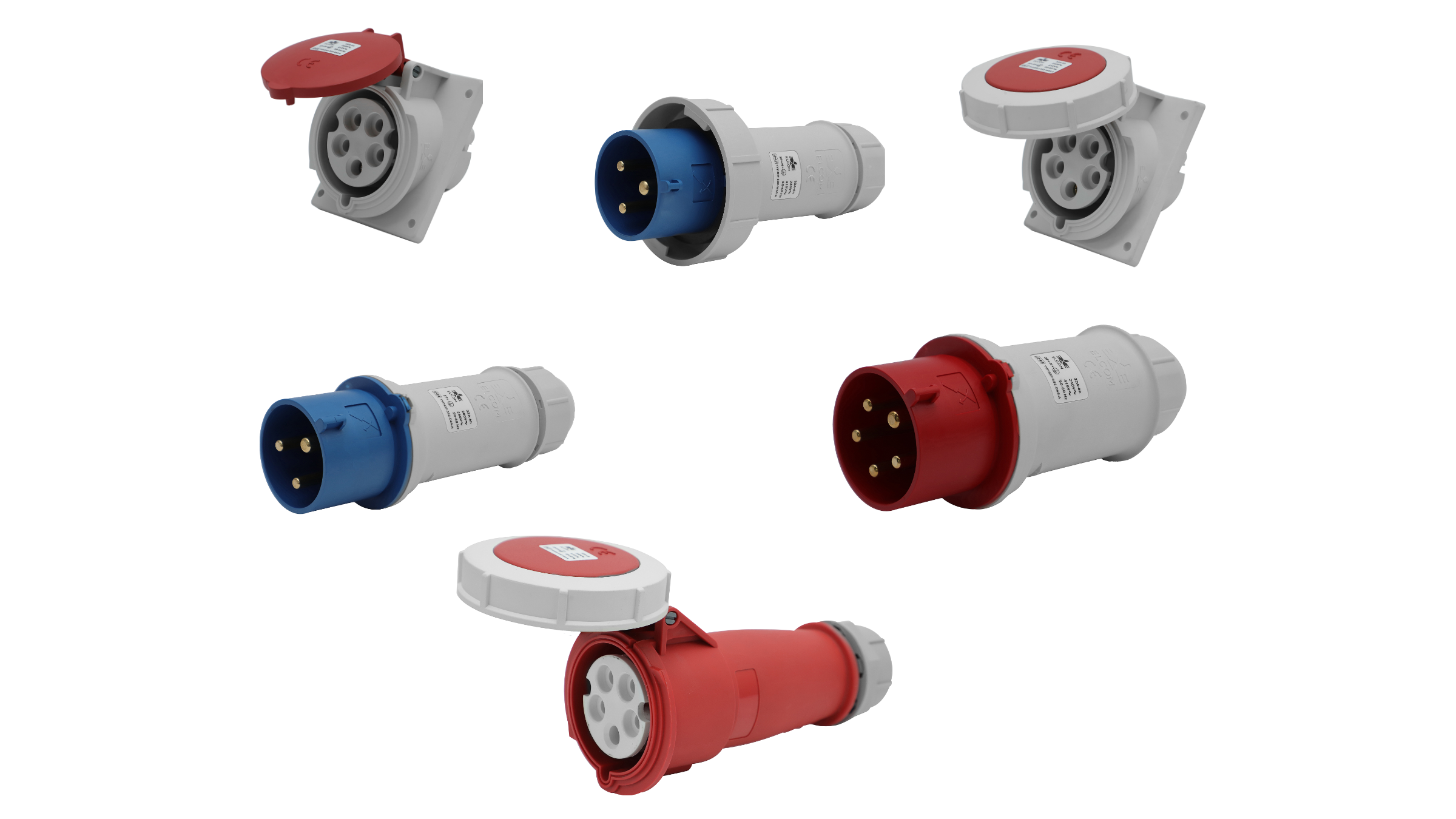 Industrial Plugs, Sockets, Connectors