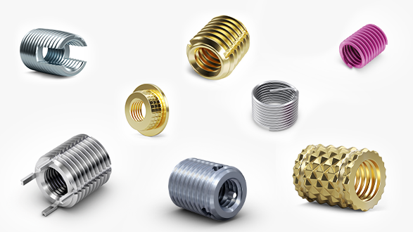 Threaded inserts