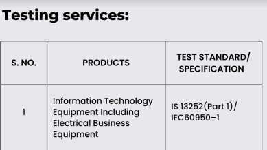 Information Technology Equipment including Electrical Business Equipment