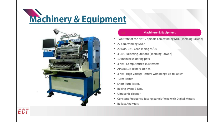 Machinery & Equipment