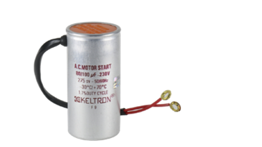 MOTOR START CAPACITOR (ALUMINIUM ELECTROLYTIC CAPACITORS)