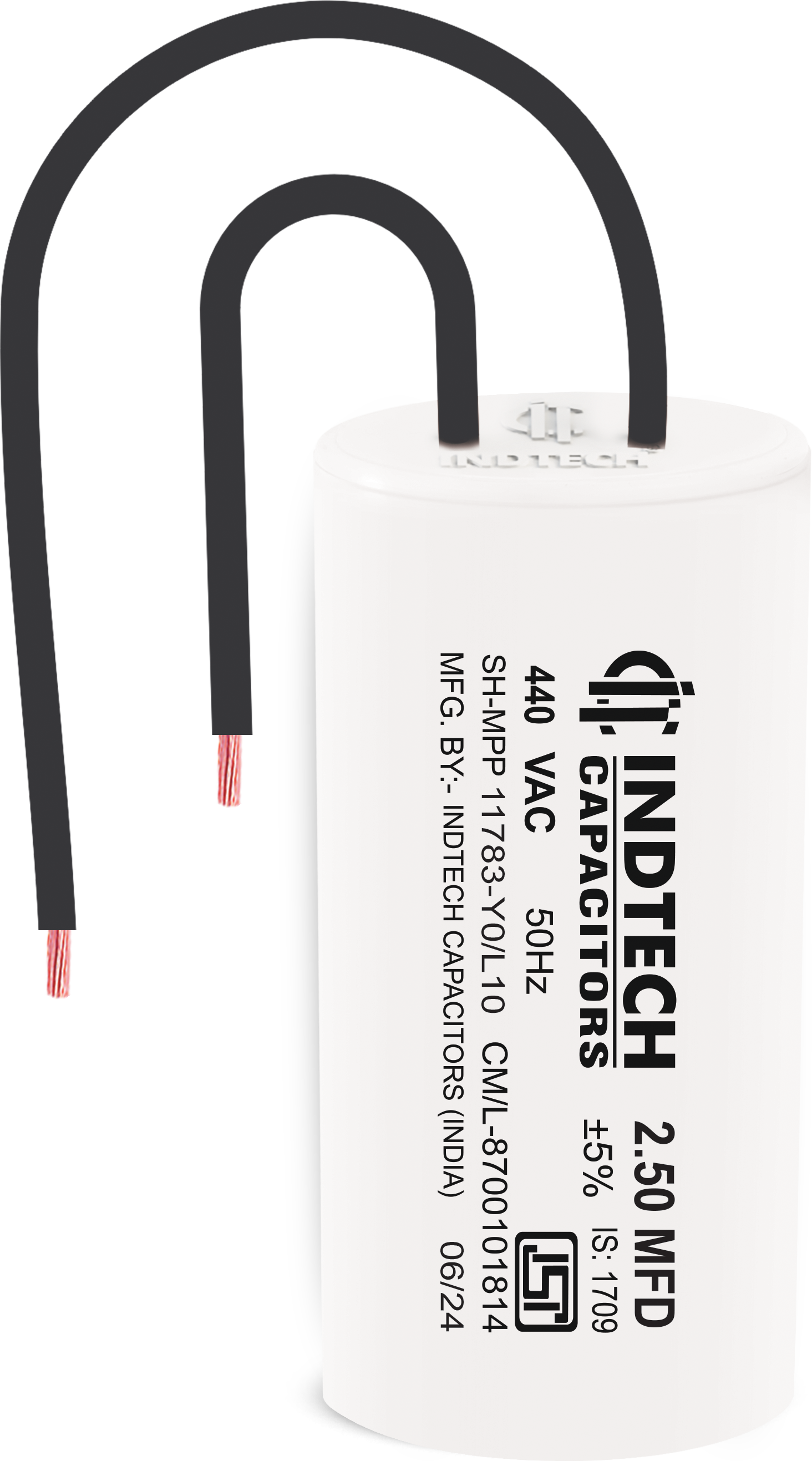 Fan Capacitors 2.50 Indtech