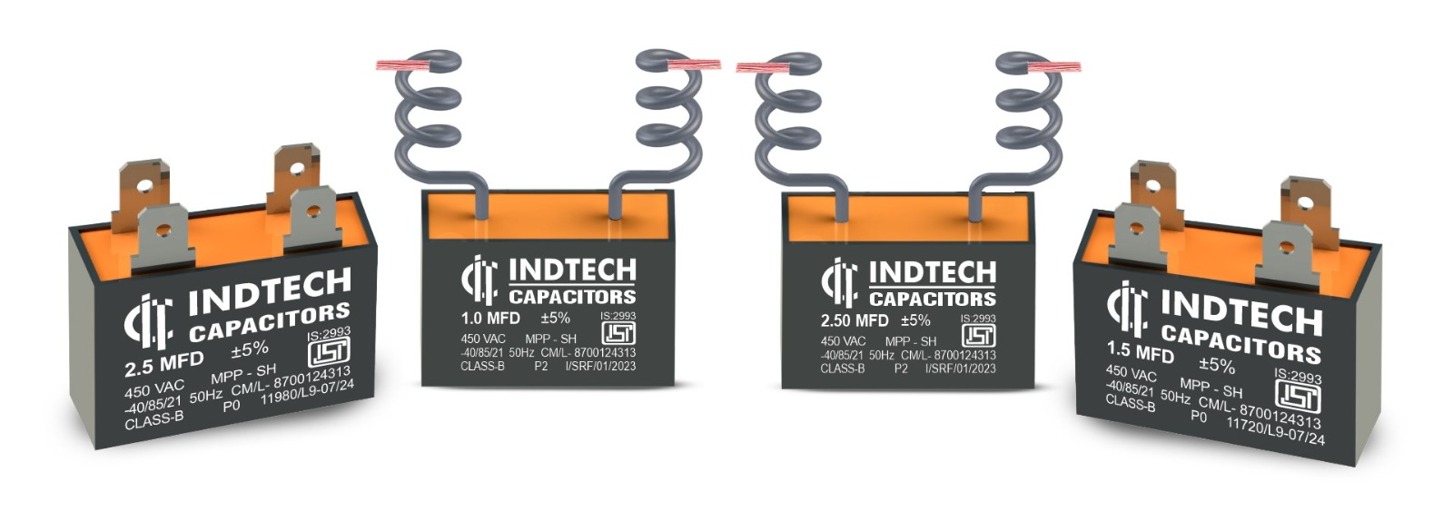 Dry Fan Square Capacitors