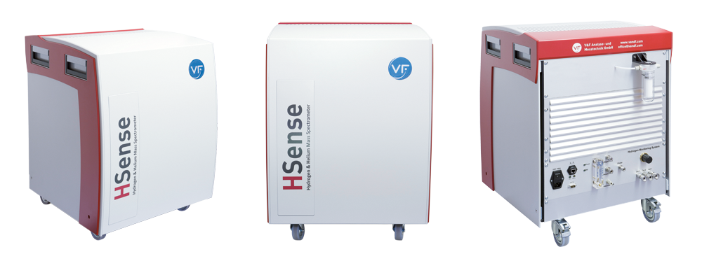 Mass Spectometer Hydrogen and Hellium