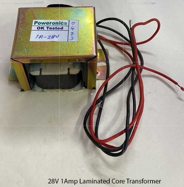 1A - 28/27V transformer for Fire alarm panel
