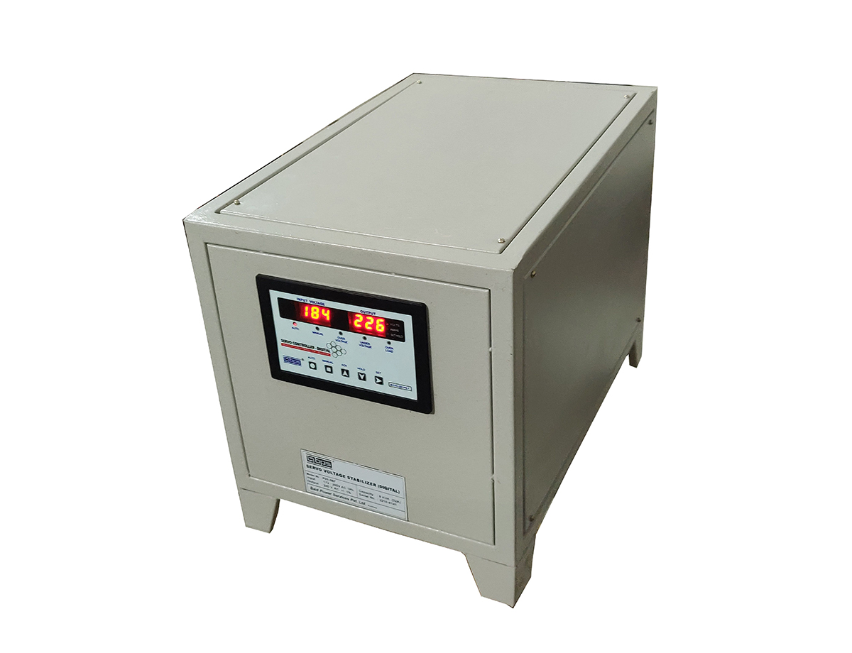 Servo Voltage stabilizer – Single Phase